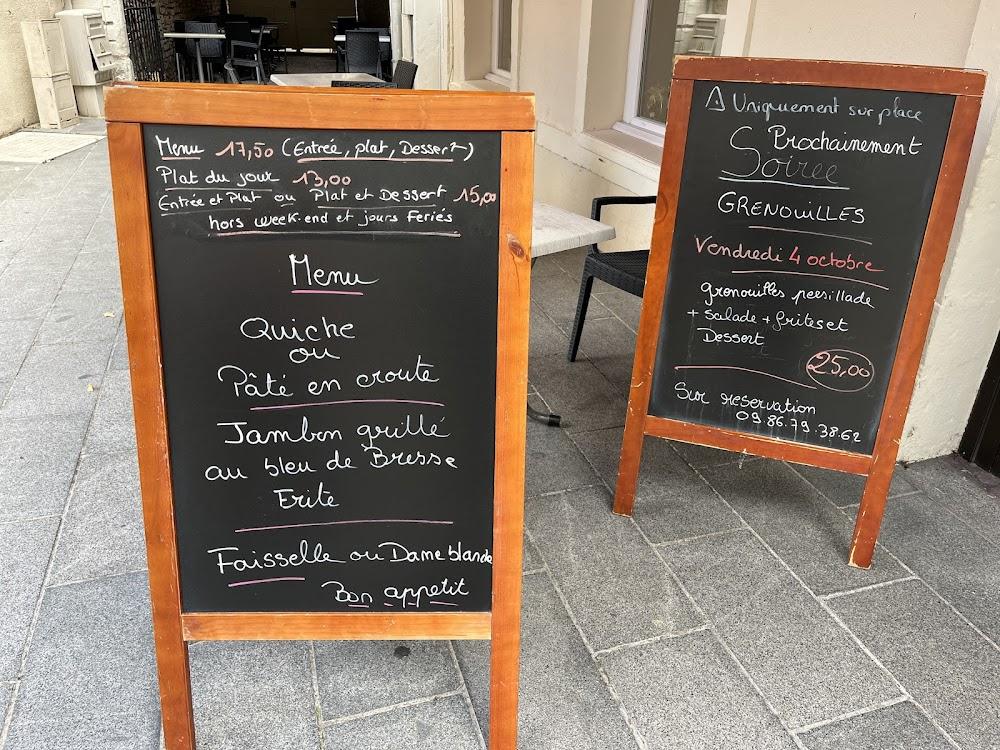 Restaurant la chicorée ( CHAGNY 71150) - Menu Image 1